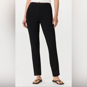 Chico’s So Slimming Black Pull-On Cropped Pants, Size 2 M/L